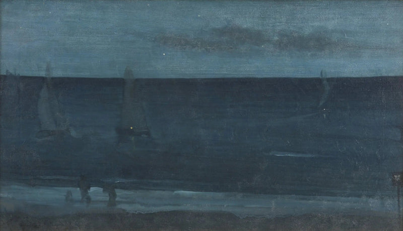 Natt: Blå og Sølv — Bognor - James Abbott McNeill Whistler