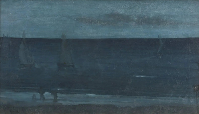 Natt: Blå og Sølv — Bognor - James Abbott McNeill Whistler