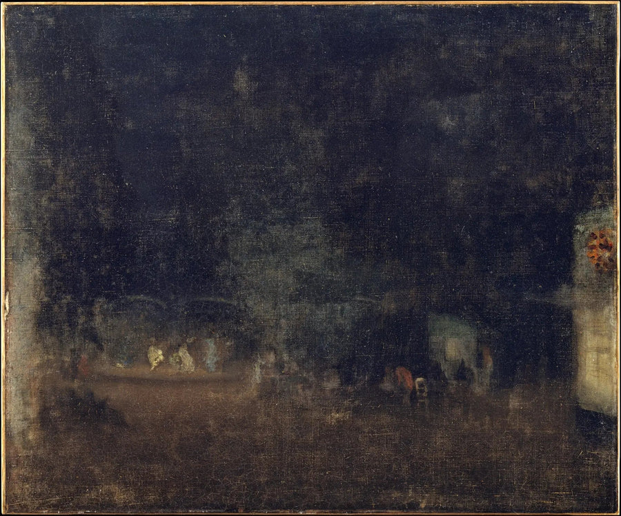Nattlig i grønt og gull - James Abbott McNeill Whistler