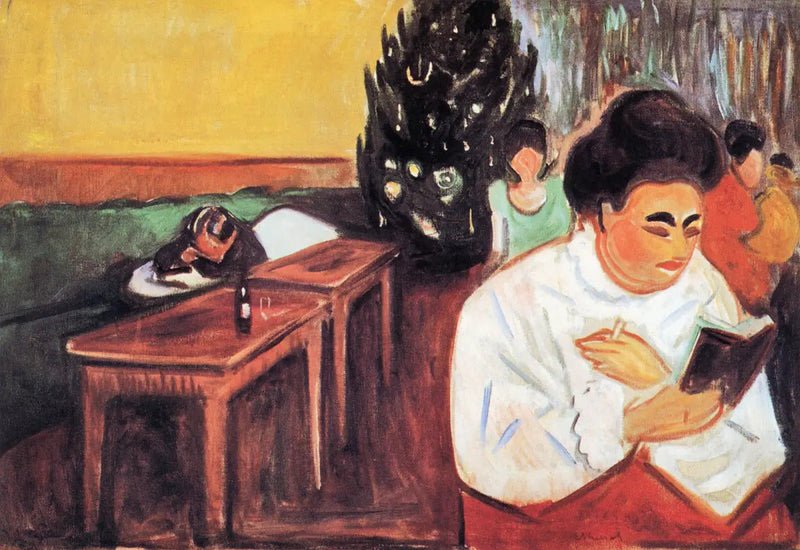 Jul ved bordel - Edvard Munch