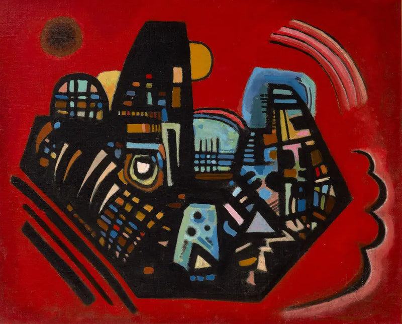 Svart-Rød - Vassily Kandinsky