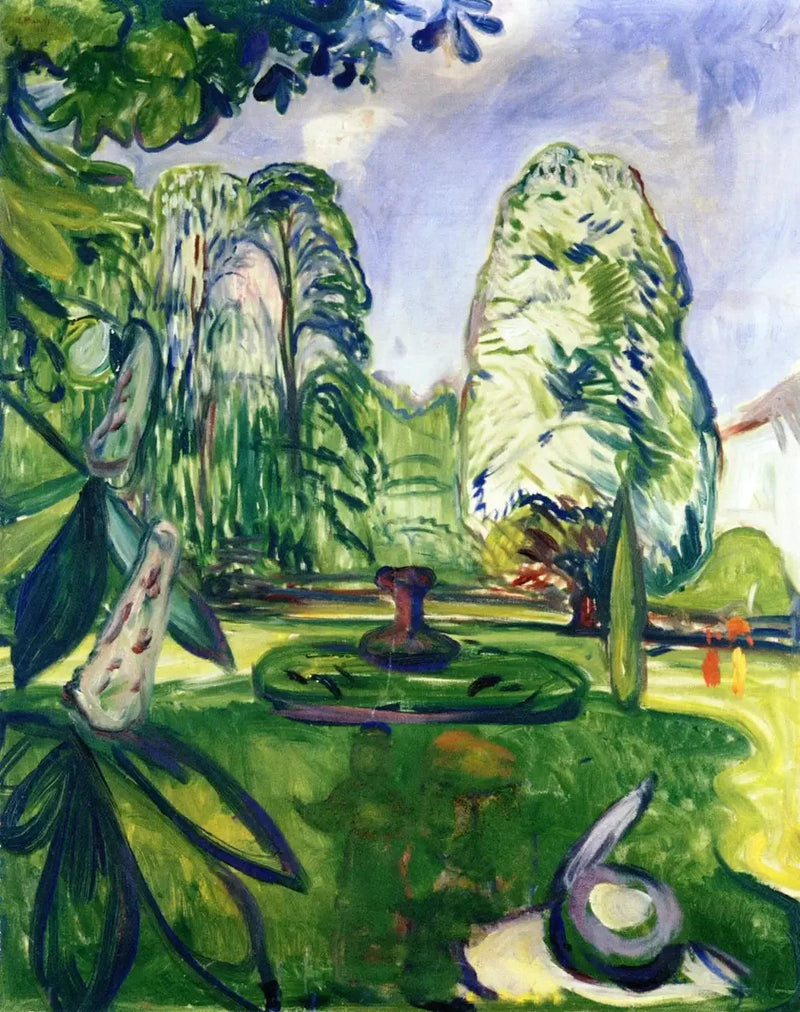 Hasseltrær - Edvard Munch