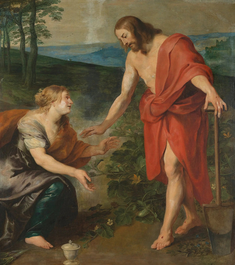 « Noli me tangere »: møtet mellom Kristus og Maria Magdalena - Peter Paul Rubens