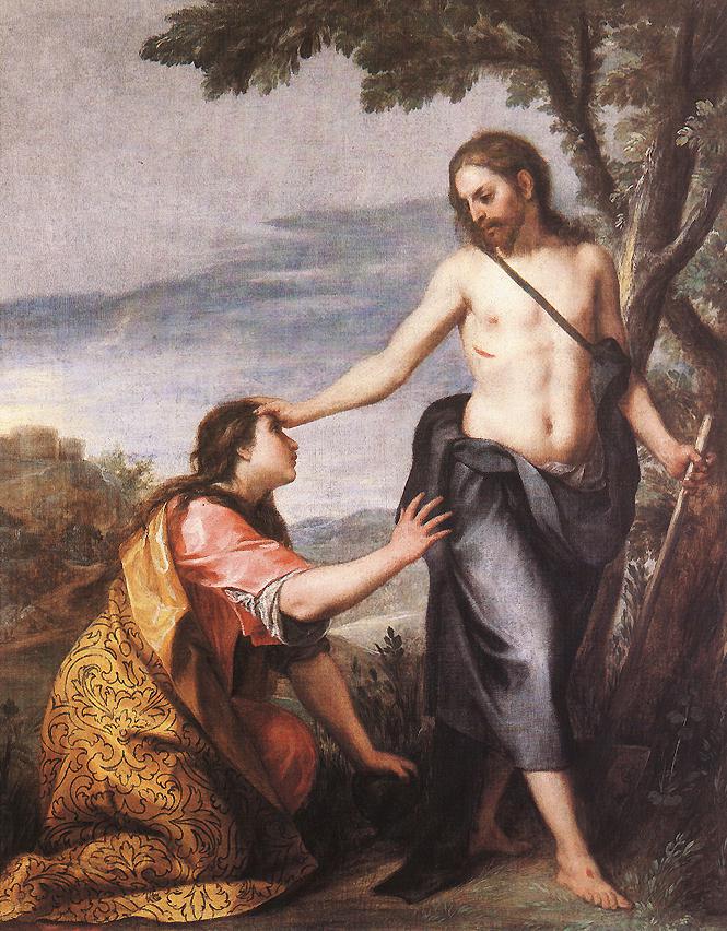 Noli me Tangere (Le Christ apparaissant comme jardinier à Marie-Madeleine) - Alonso Cano - Alpha Reproduction