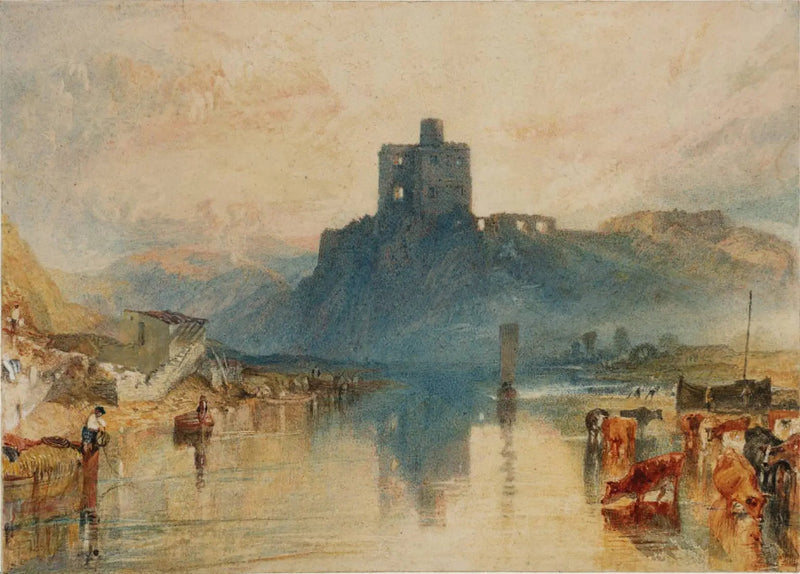 Norham Castle, ved elven Tweed - J. M. W. Turner