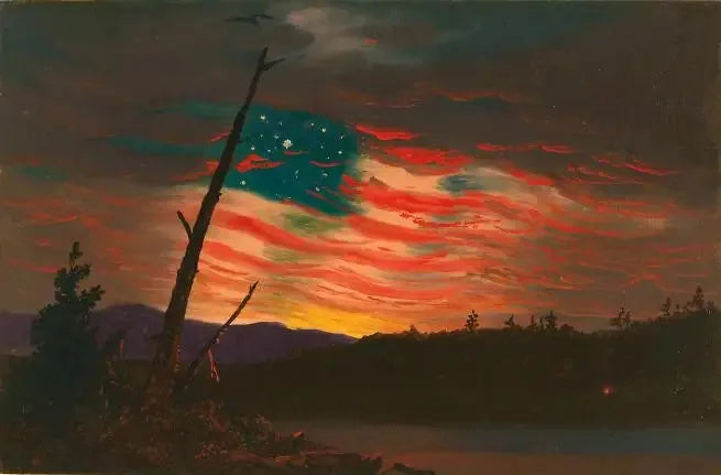 Vår banner i himmelen - Frederic Edwin Church

Source:
Notre bannière dans le ciel - Frederic Edwin Church