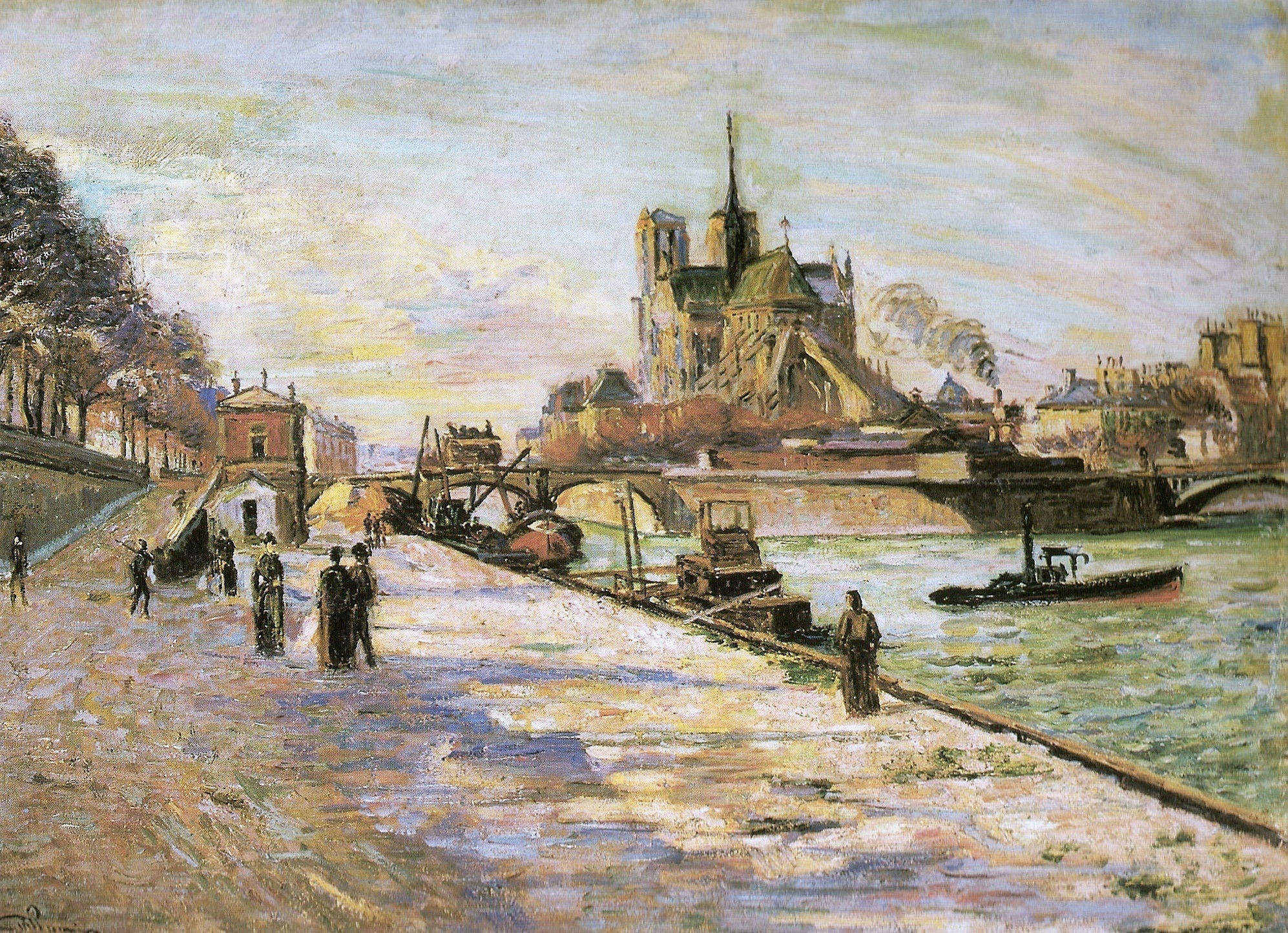 Notre Dame de Paris - Armand Guillaumin - Alpha Reproduction
