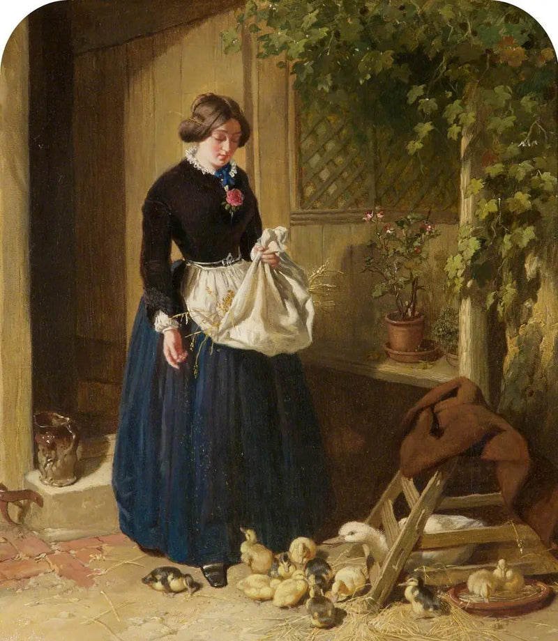 Fôre ender - John Frederick Herring, Sr.

Source:
Nourrir les canards - John Frederick Herring, Sr.