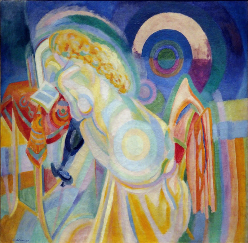 Nå ved sminkebordet - Robert Delaunay