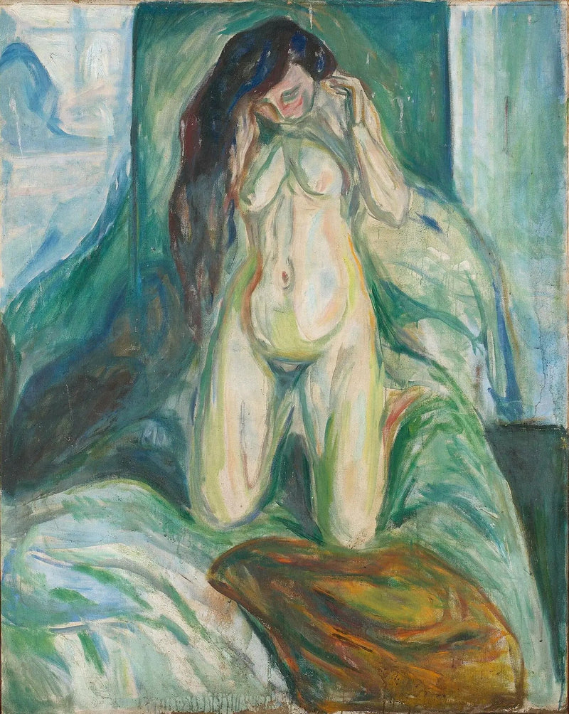 Nå knelende - Edvard Munch