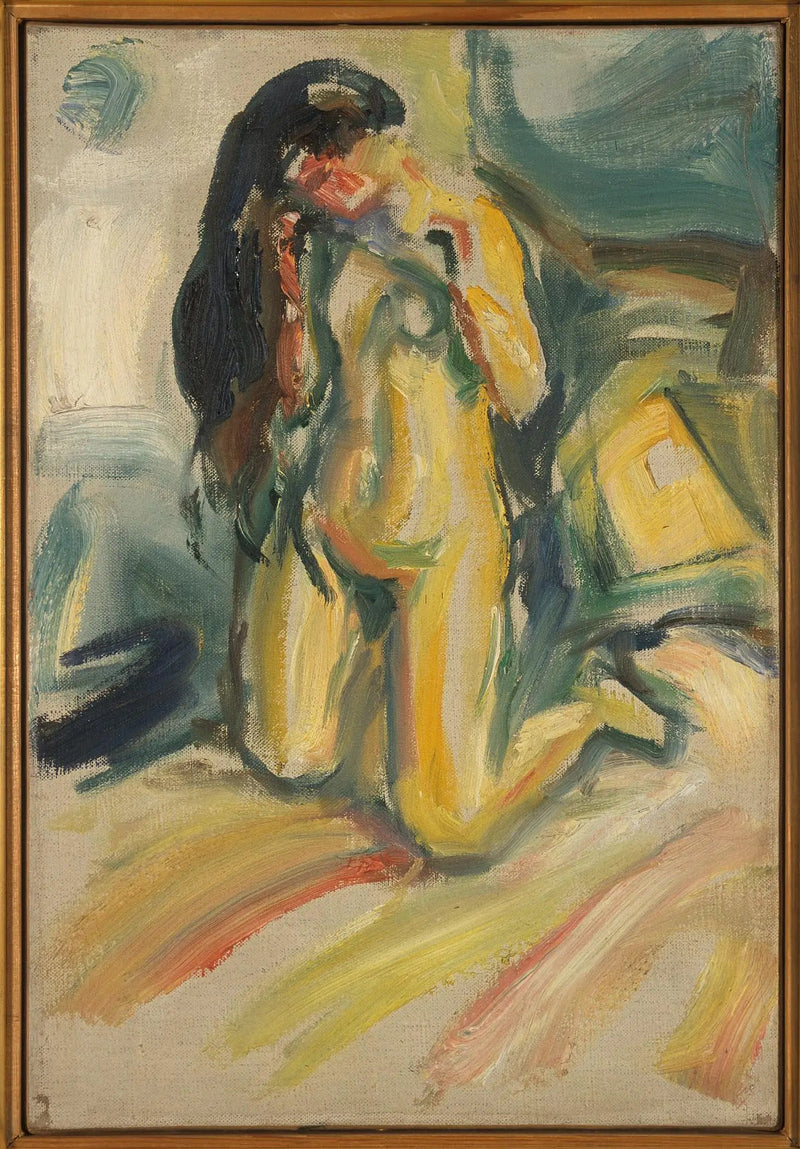 Nå knelende - Edvard Munch
