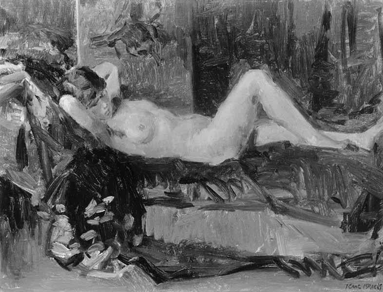 nu liggende - Isaac Israëls