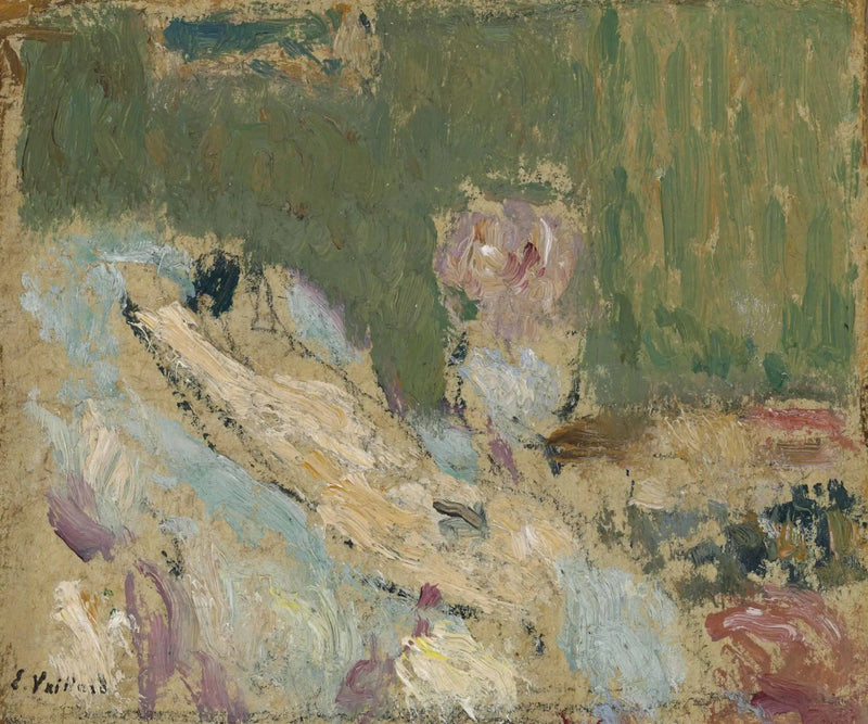 Nå liggende på en sofa - Édouard Vuillard