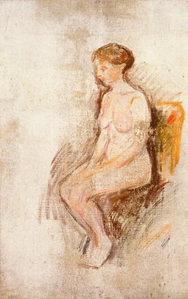 Nå sitter - Edvard Munch