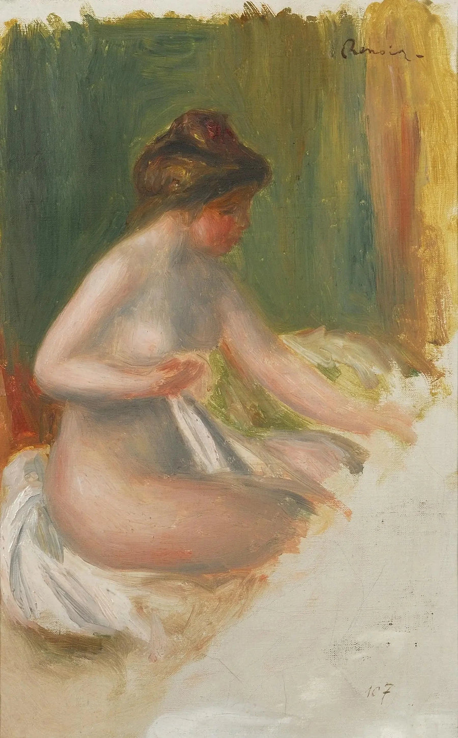 Nå sitter - Pierre-Auguste Renoir