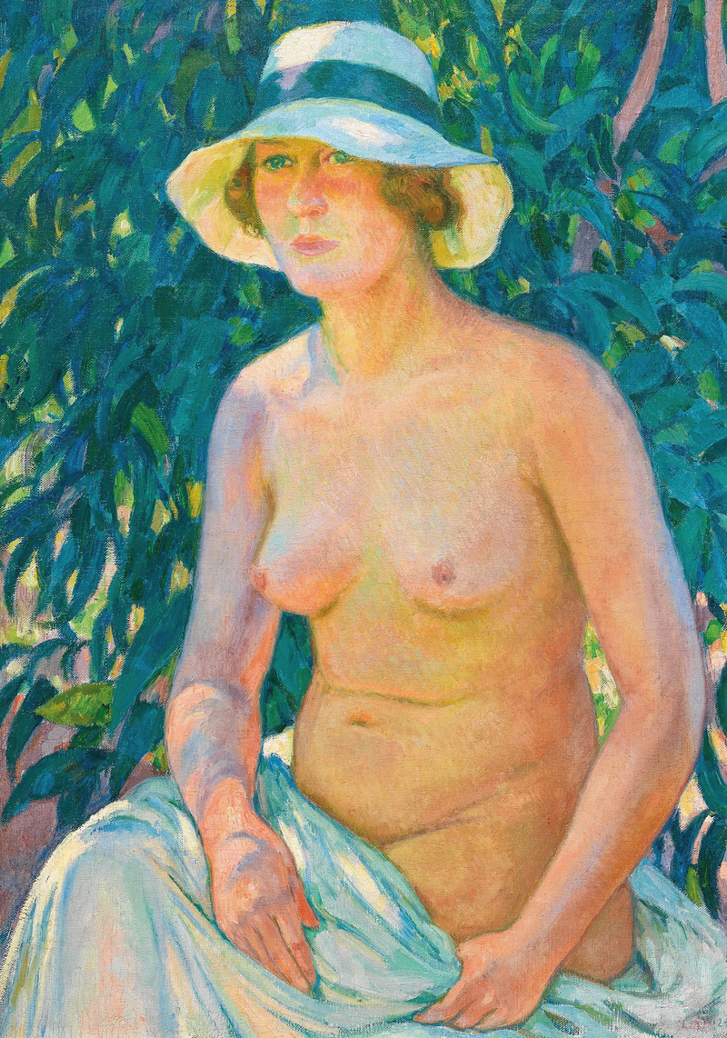 Nå i Panama, forfra - Théodore van Rysselberghe