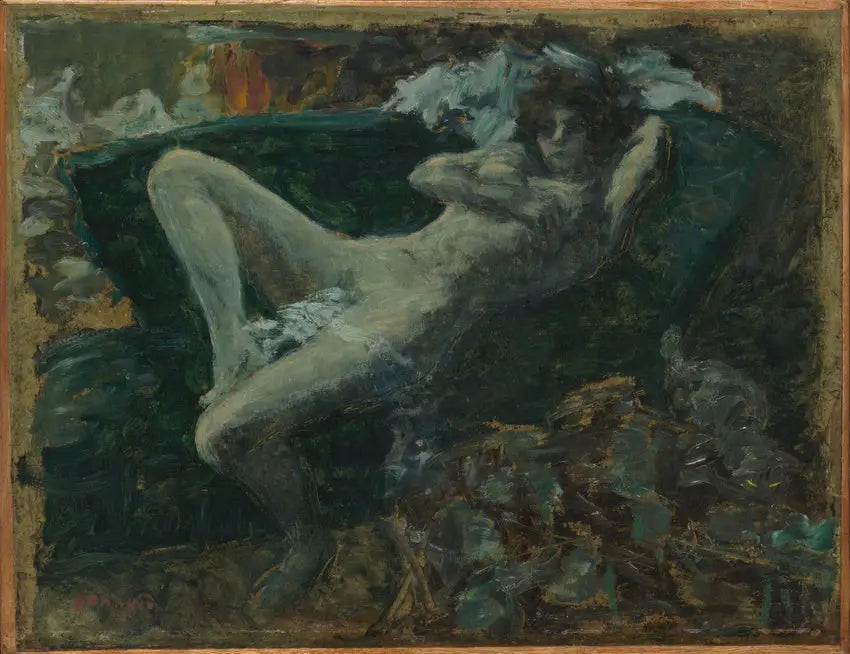 Blått lys - Pierre Bonnard