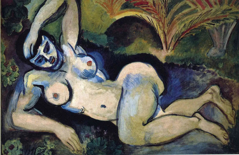 Blått lys (minne fra Biskra) - Henri Matisse
