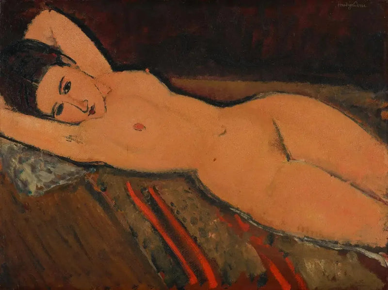 Nattlig hvile - Amedeo Modigliani