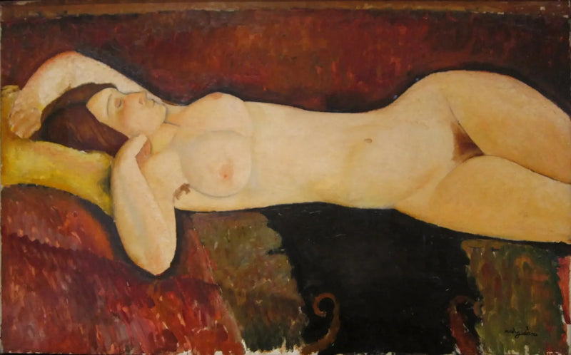 Nattlig hvile - Amedeo Modigliani