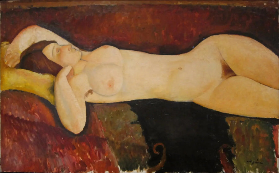 Nattlig hvile - Amedeo Modigliani