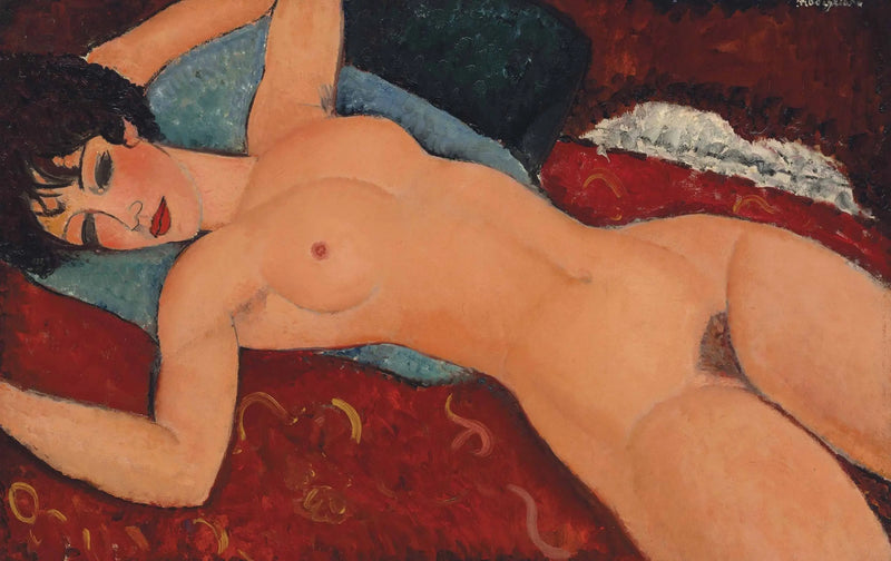 Nattlig hvile - Amedeo Modigliani
