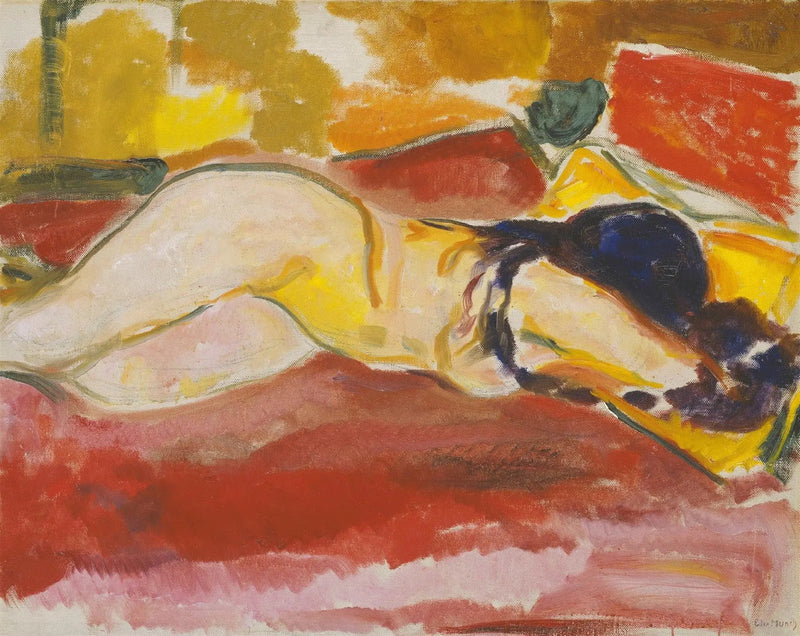 Nattlig hvile - Edvard Munch