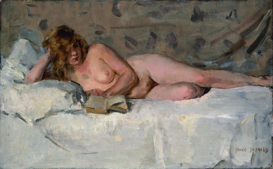 Nu liggende (Sjaantje van Ingen) - Isaac Israëls