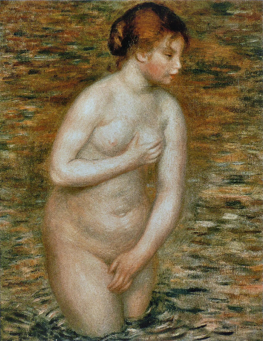 Nå i vannet - Pierre-Auguste Renoir