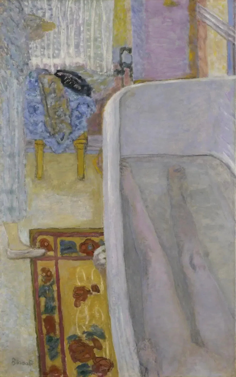 Nå i badekaret - Pierre Bonnard