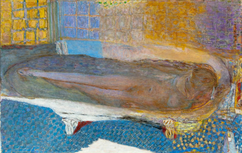 Nå i badet - Pierre Bonnard