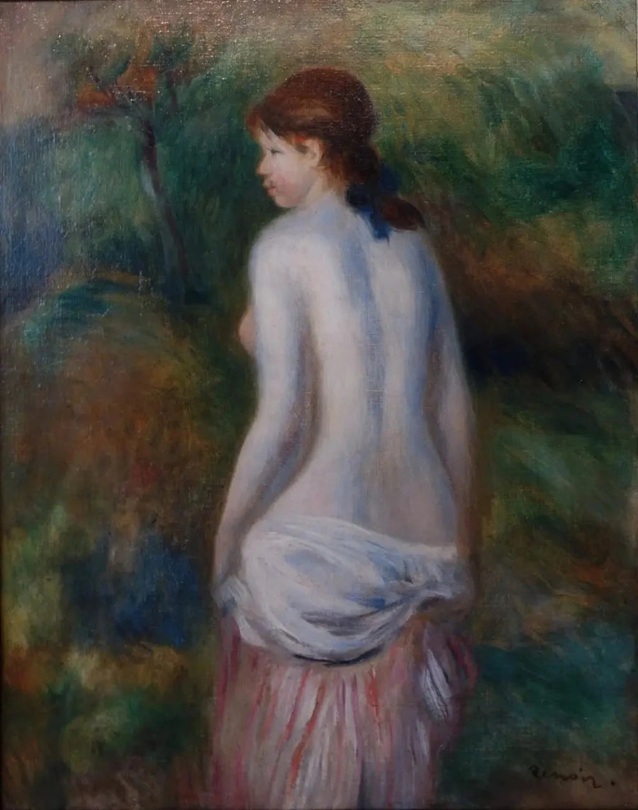 Nå i et landskap - Pierre-Auguste Renoir
