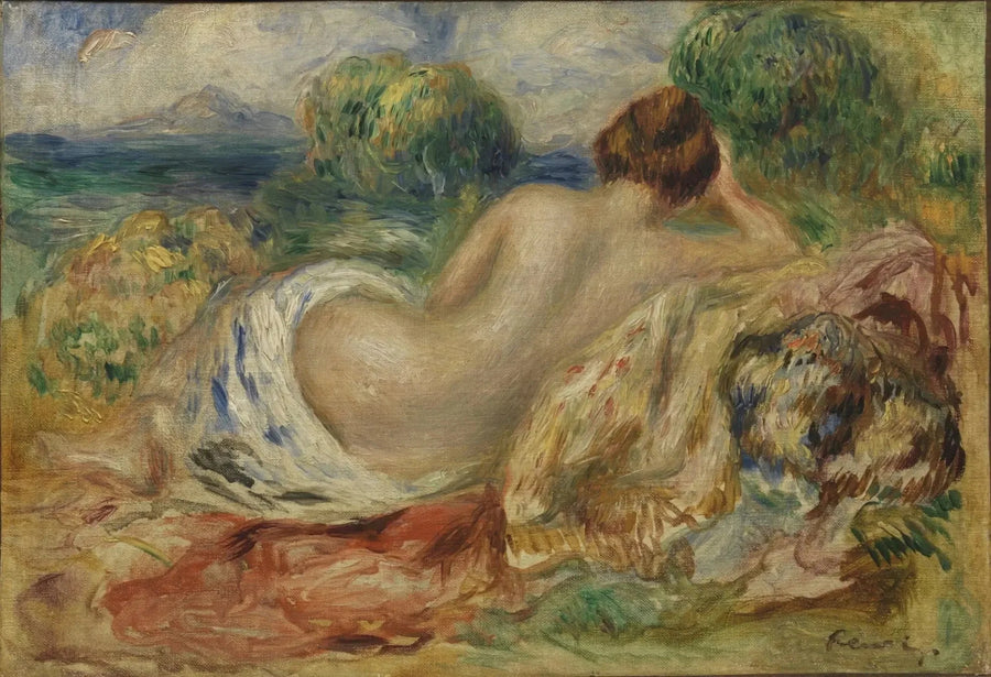 Nå i et landskap - Pierre-Auguste Renoir