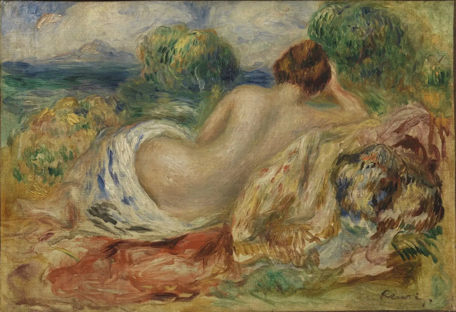 Nå i et landskap - Pierre-Auguste Renoir