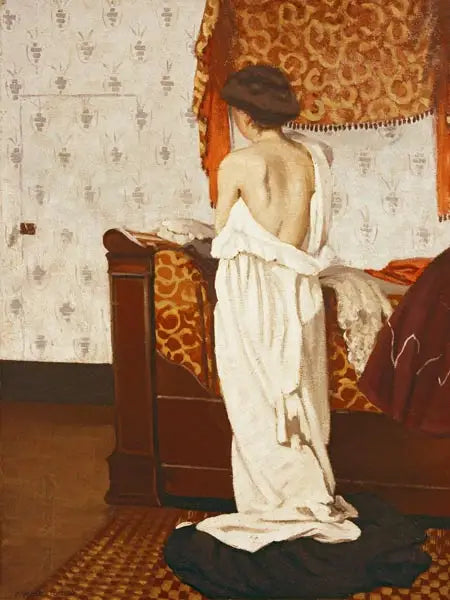 Nå på baksiden i et interiør - Félix Vallotton

Source:
Nu de dos dans un intérieur - Félix Vallotton