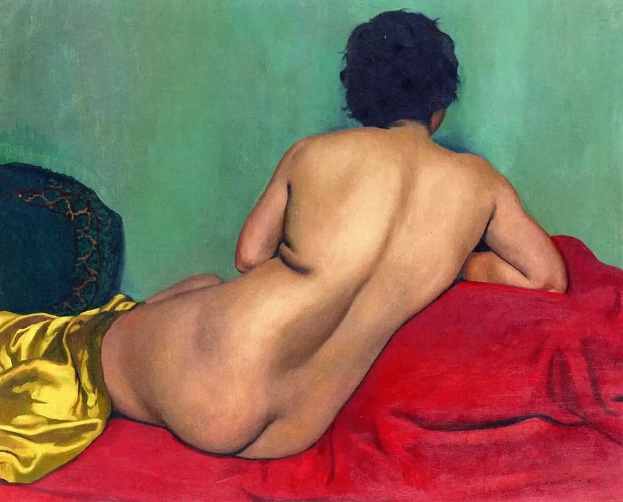 Nå bakfra på en rød sofa - Félix Vallotton

Source:
Nu de dos sur un canapé rouge - Félix Vallotton