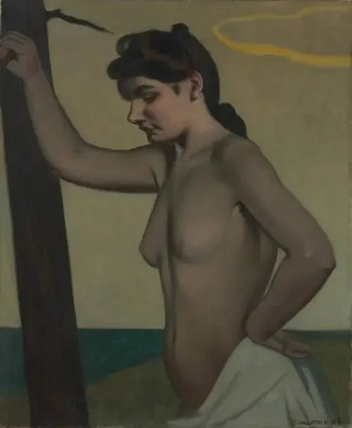 Nå hviler profilen mot en stamme - Félix Vallotton

Source:
Nu de profil s'appuie contre un tronc - Félix Vallotton