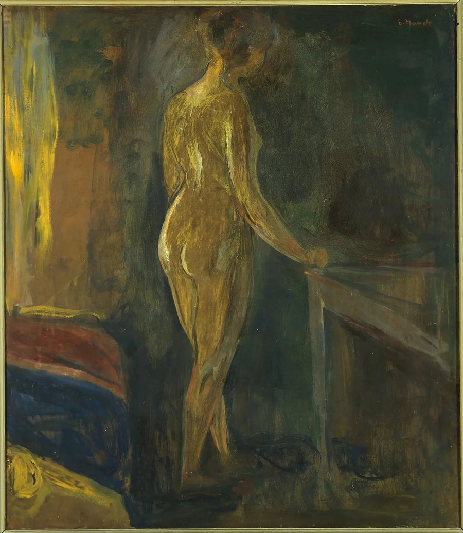 Nu stående - Edvard Munch