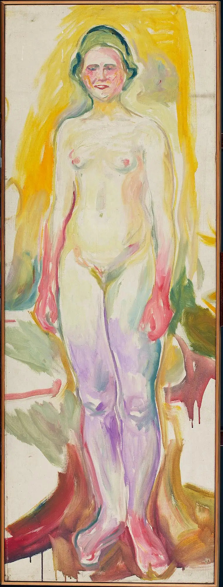 Nu debout - Edvard Munch image 1 reproduction de peinture à l’huile