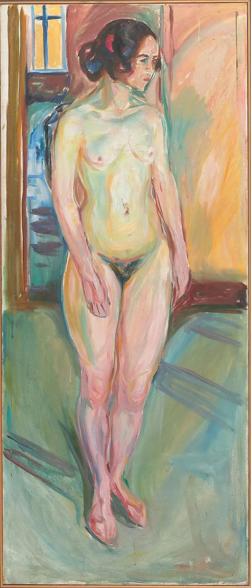 Nå stående: middag - Edvard Munch