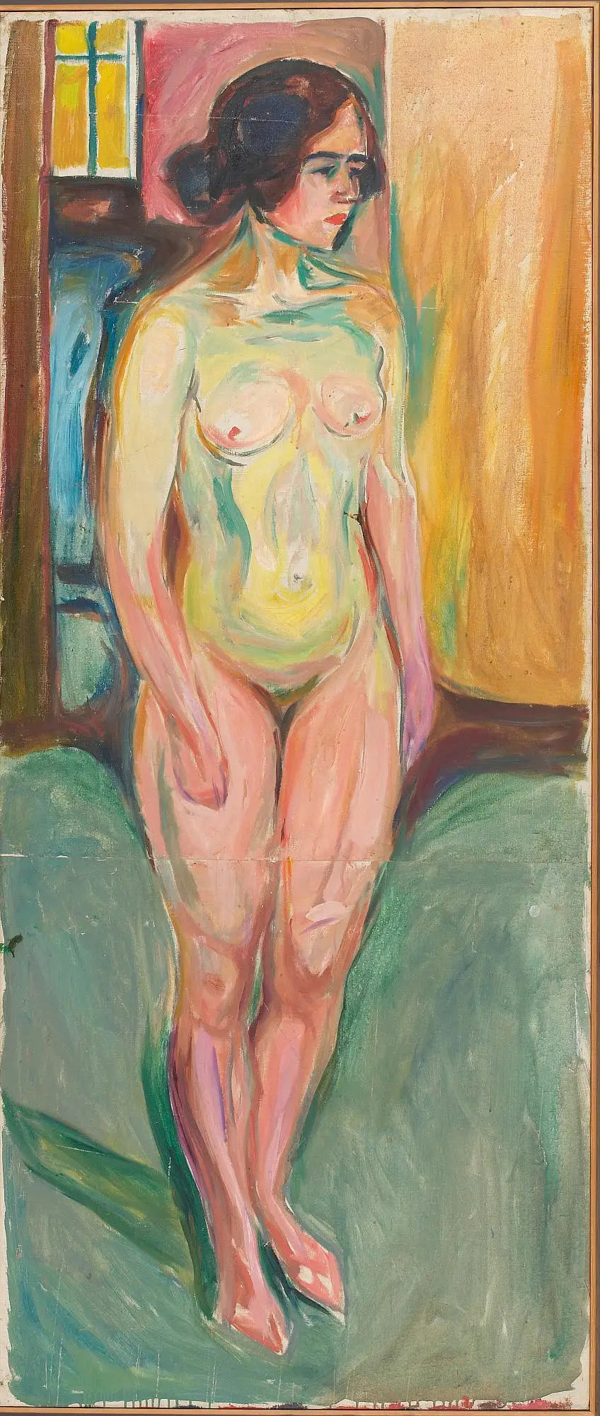 Nå stående: middag - Edvard Munch