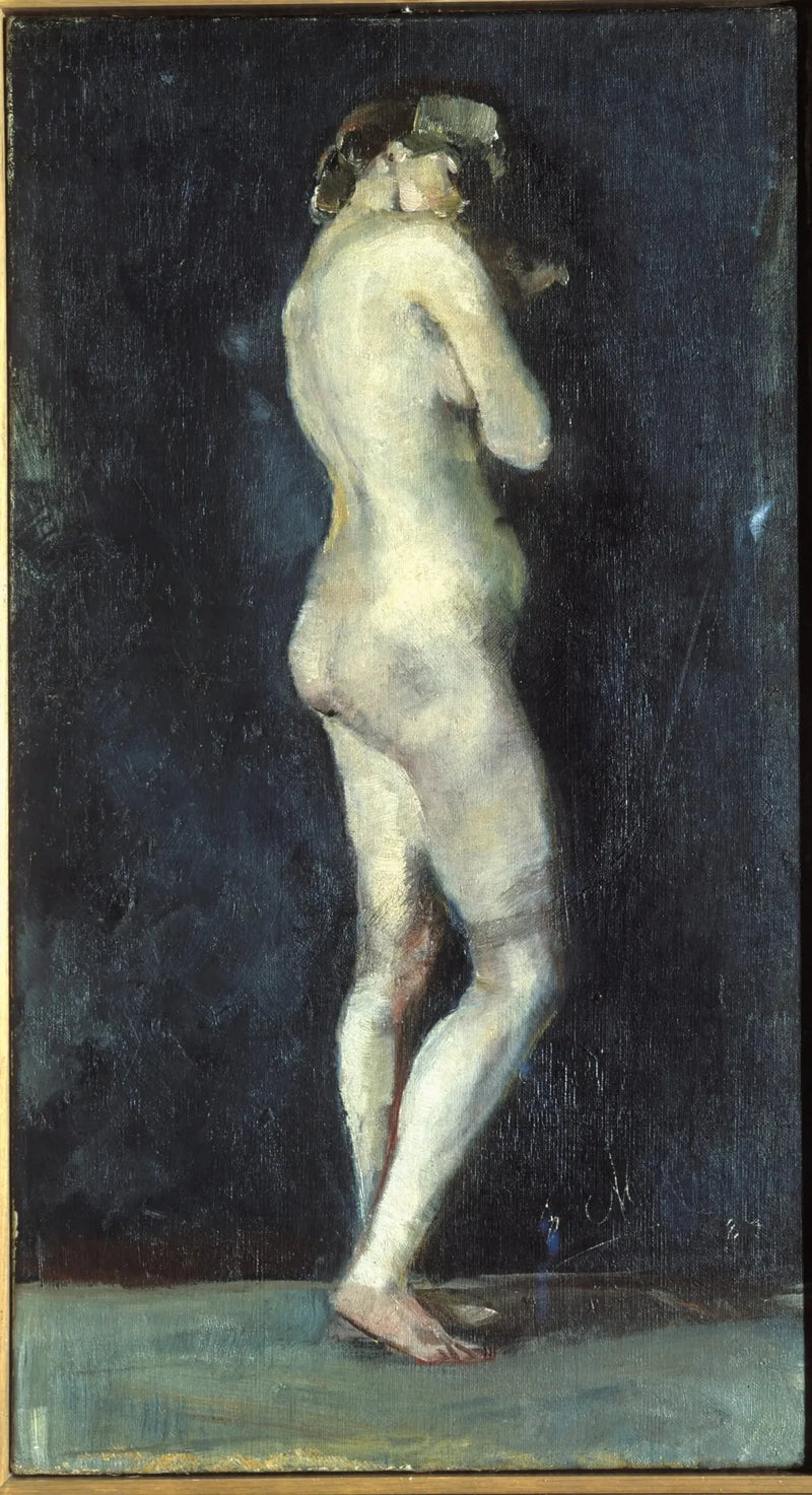 Stående kvinneskikkelse - Edvard Munch
