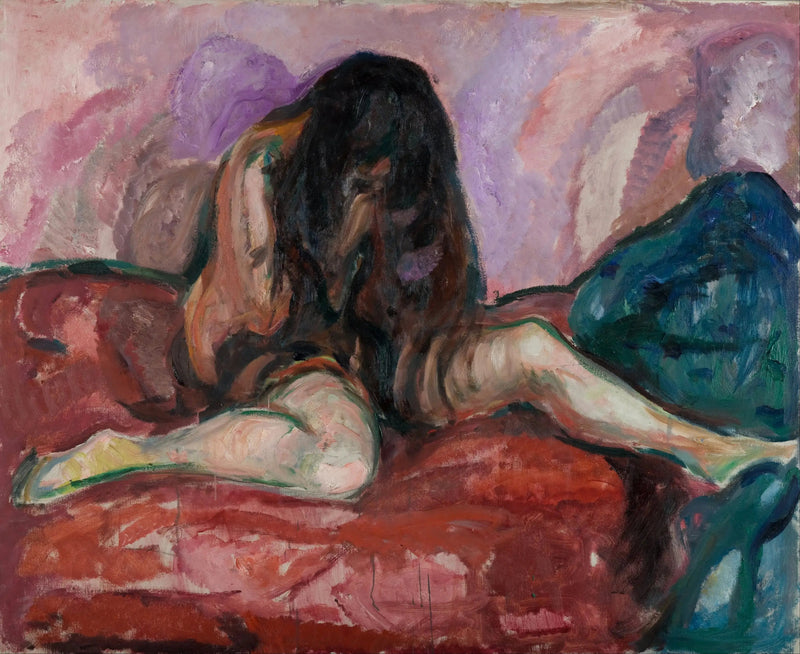 Nå gråtende - Edvard Munch