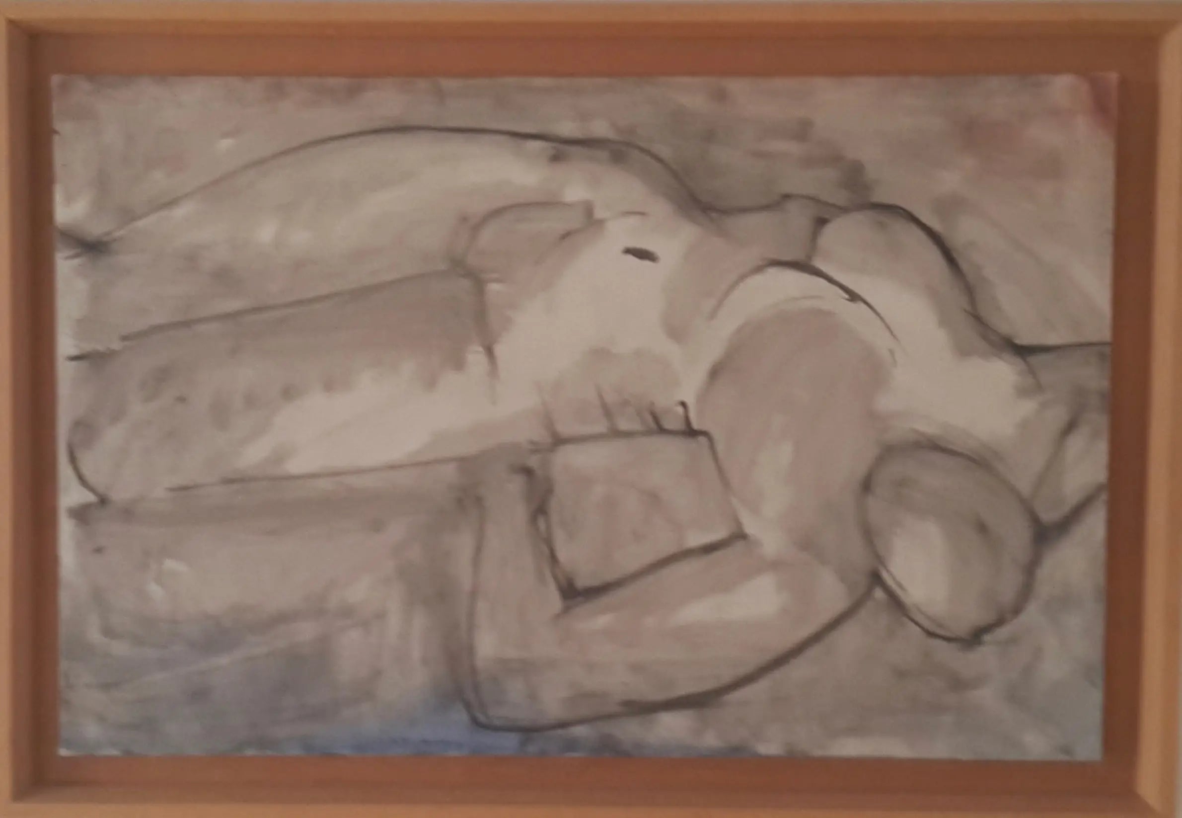 Reproduction du tableau « Nu renversé, étendu sur le dos - Henri Matisse » par Alpha Reproduction en peinture à l’huile