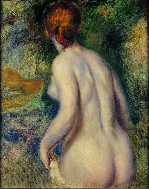 Nu vu de dos - Pierre-Auguste Renoir image 1 tableau peint à l’huile sur toile