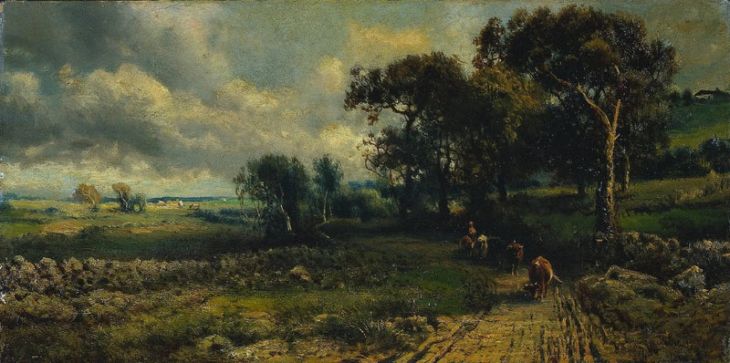 Skyete skyer - George Inness

Source:
Nuages laineux - George Inness