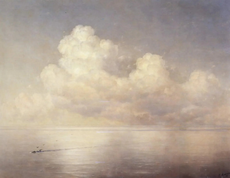 Skyer over havet, rolig - Ivan Aïvazovski

Source:
Nuages sur la mer, calme - Ivan Aïvazovski
