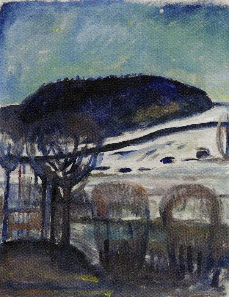 Vinterkveld - Edvard Munch