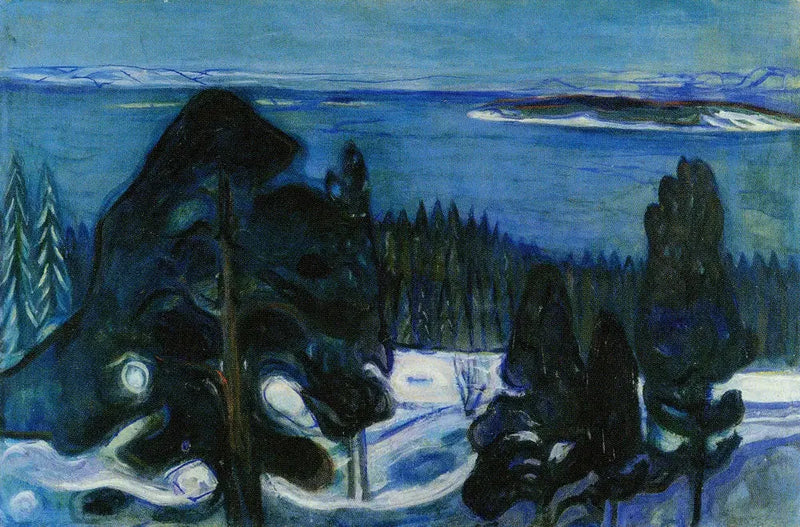 Vinterkveld - Edvard Munch