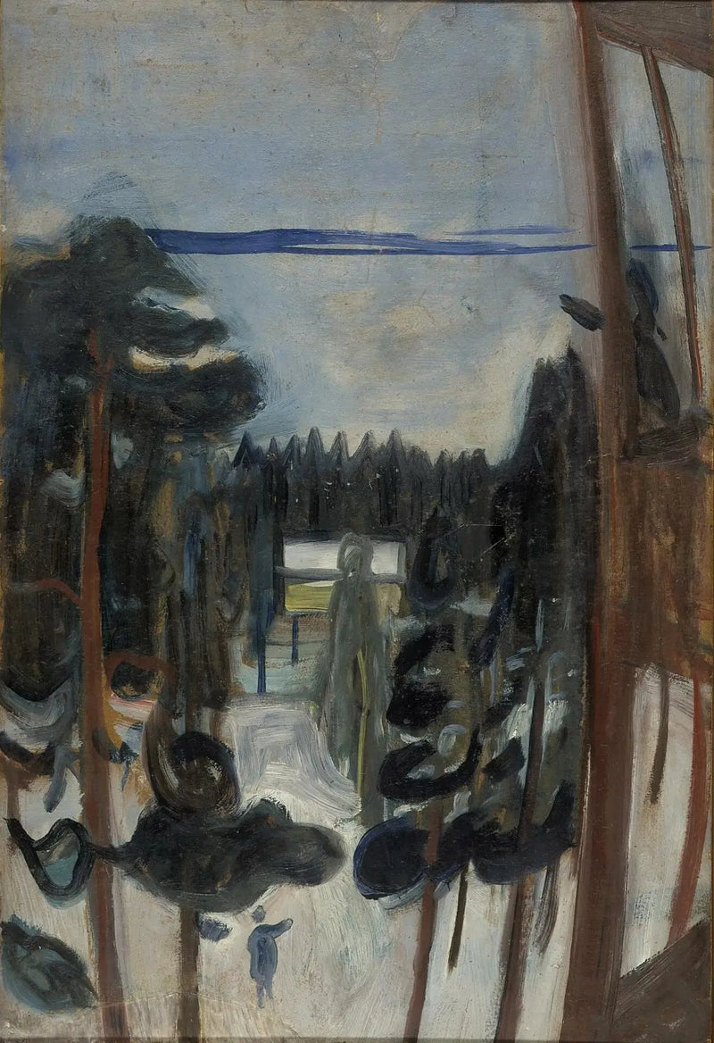 Vinterkveld - Edvard Munch